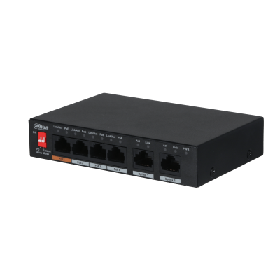 poe-коммутатор Dahua DH-PFS3006-4ET-60