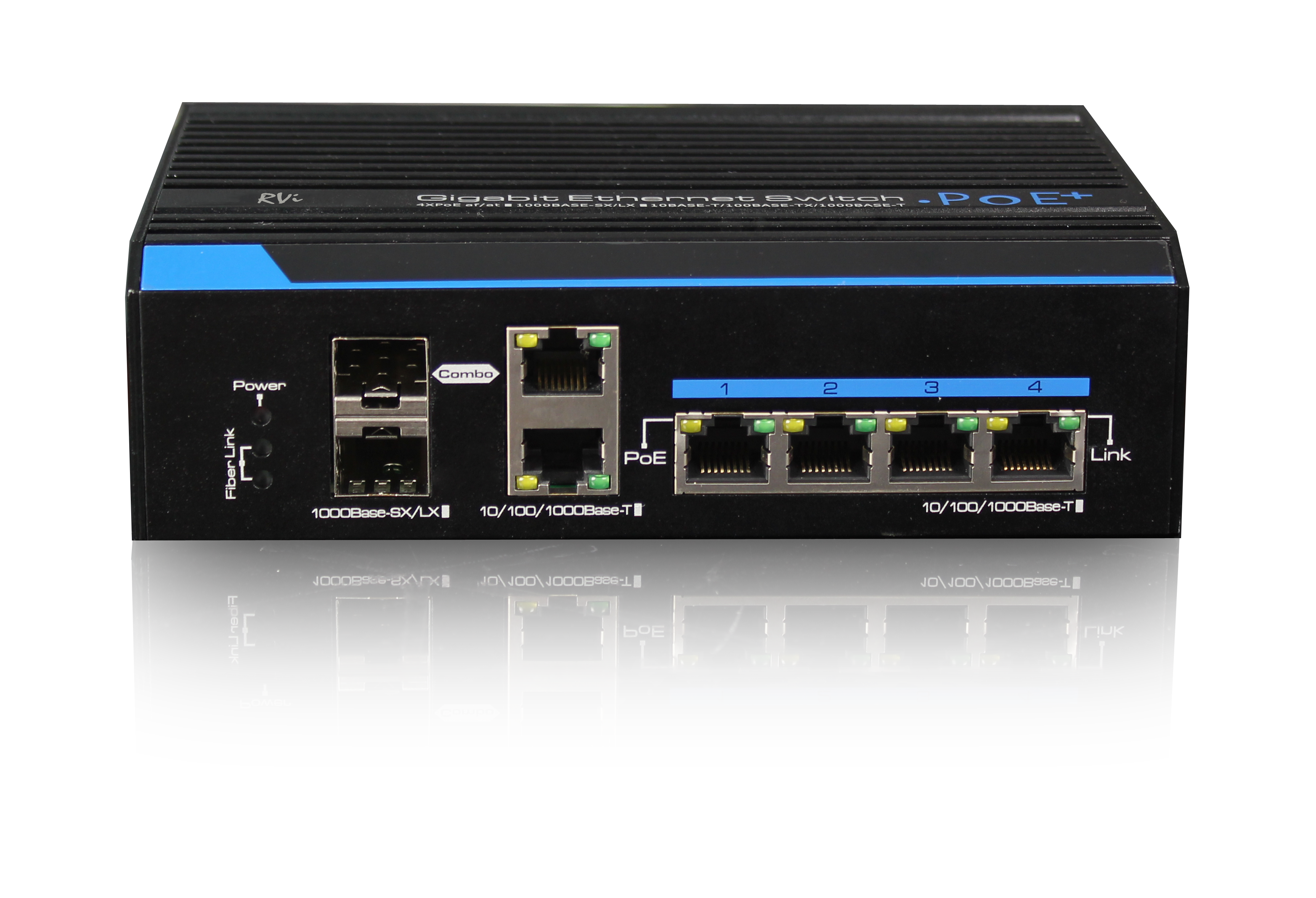 poe-коммутатор RVi RVi-2NSI04G-2C