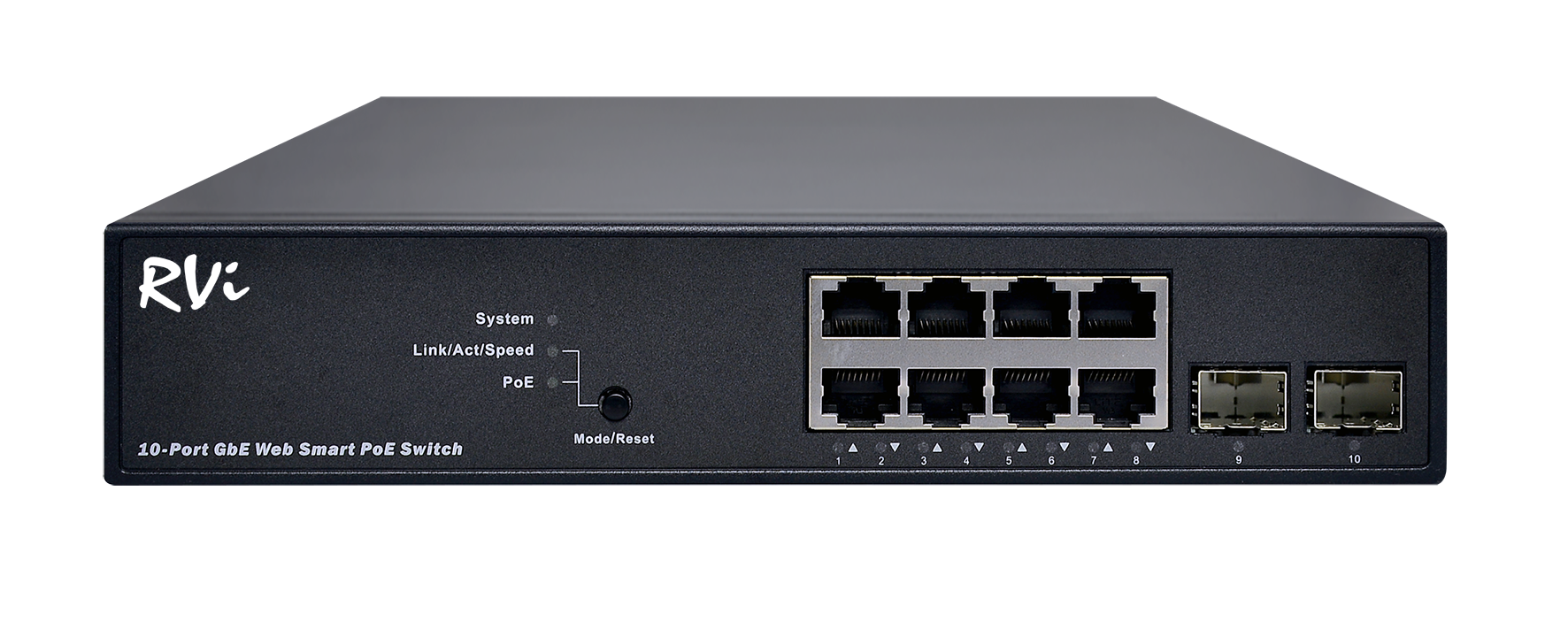 poe-коммутатор RVi RVi-2NSXM08G-2S