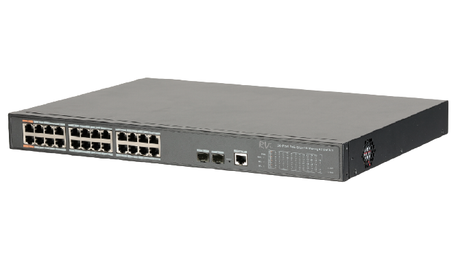 poe-коммутатор RVi RVi-2NSM24G-2S