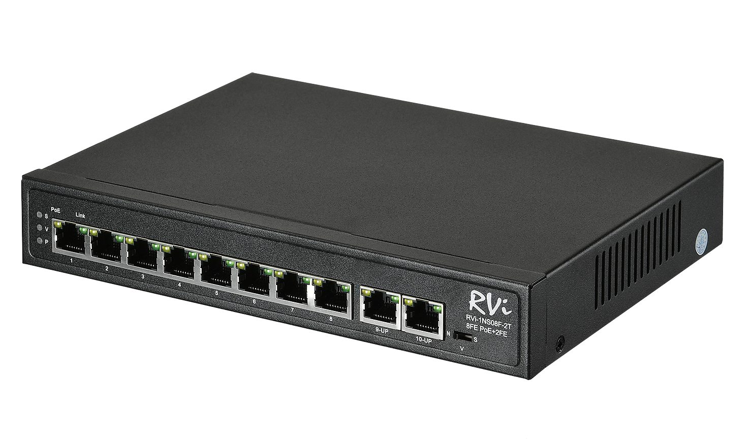 poe-коммутатор RVi RVi-1NS08F-2T