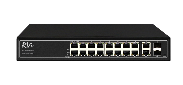 коммутатор RVi RVi-1NSM16G-4H