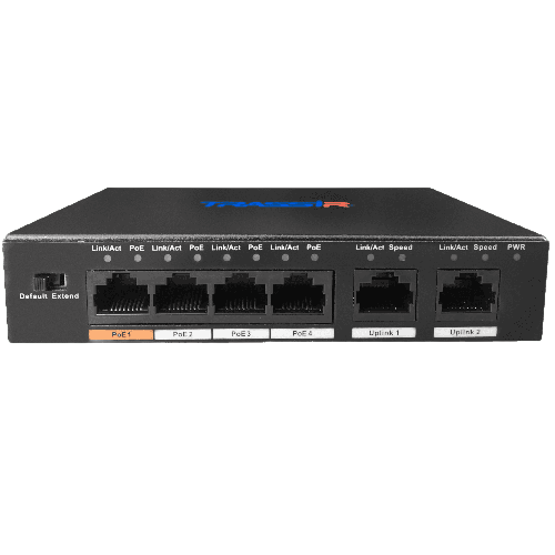 TRASSIR TR-NS1006-60-4POE v2