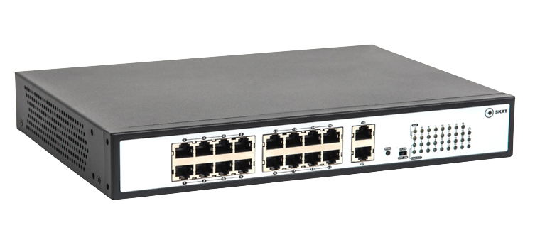 poe-коммутатор БАСТИОН SKAT PoE-16E-2G