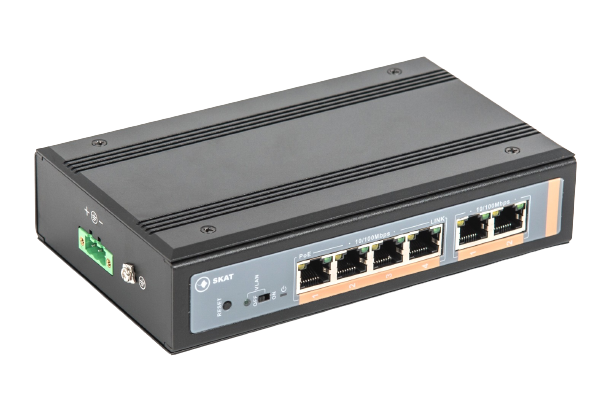 poe-коммутатор БАСТИОН SKAT PoE-IN-4E-2E