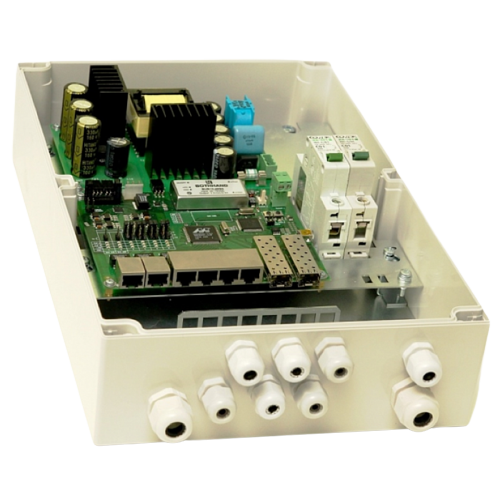 poe-коммутатор TFortis PSW-2G8F+
