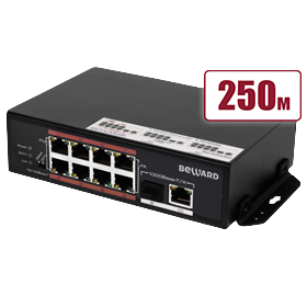 poe-коммутатор Beward STP-811HPS