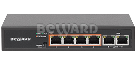 poe-коммутатор Beward ST-6HP4
