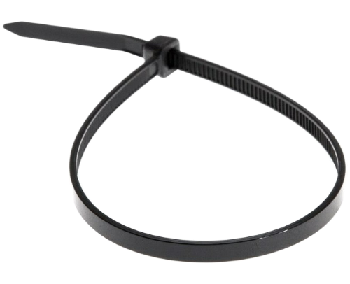 комплектующее для кабеля Tantos nylon 200x2,5 мм 100 шт. чёрный
