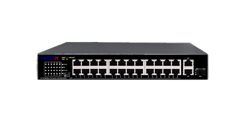 poe-коммутатор TRASSIR TR-NS1126-225-24PoE