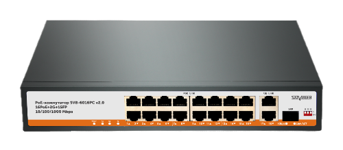 poe-коммутатор Satvision SVB-6016PC v2.0
