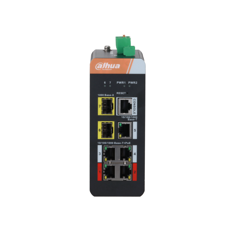 poe-коммутатор Dahua DH-IS4207-4GT-120