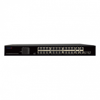 poe-коммутатор TRASSIR TR-NS14282С-370-24POE