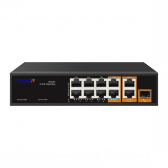 poe-коммутатор TRASSIR TR-NS13111S-120-8PoE