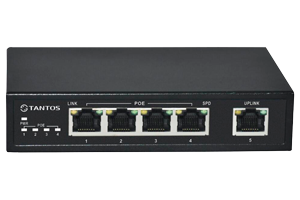poe-коммутатор Tantos TSn-4P5G
