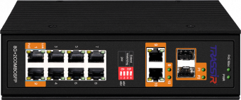 poe-коммутатор TRASSIR TR-NS15122S-300-8POE