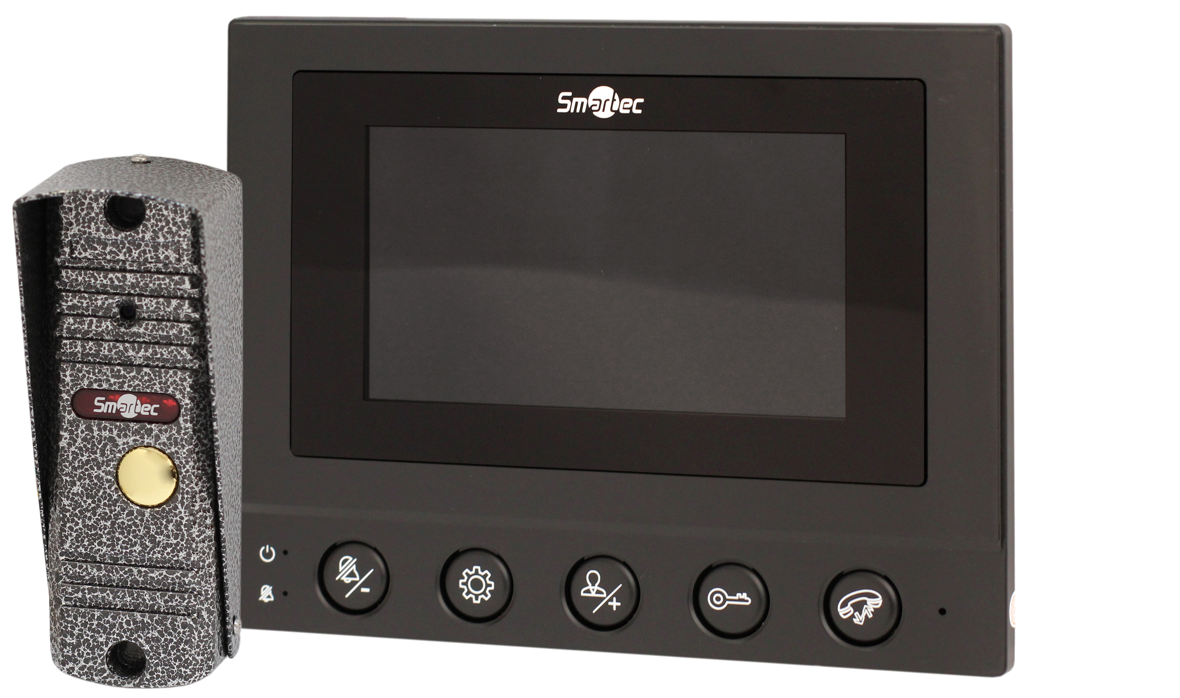 комплект домофона Smartec ST-MS604S-BK