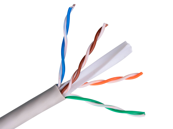 кабель Optimus UTP-6 4x2x0.55 Cu (indoor) 1м