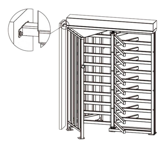 турникет PERCo PERCo-RF01 0-11