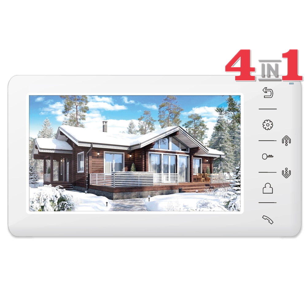 видеодомофон Tantos Amelie (White) HD VZ