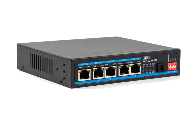 SKAT PoE-UPS-5E-1S