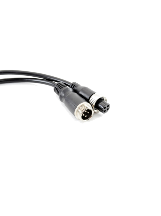 6pin (папа) — RJ45+1power 0,2 метра